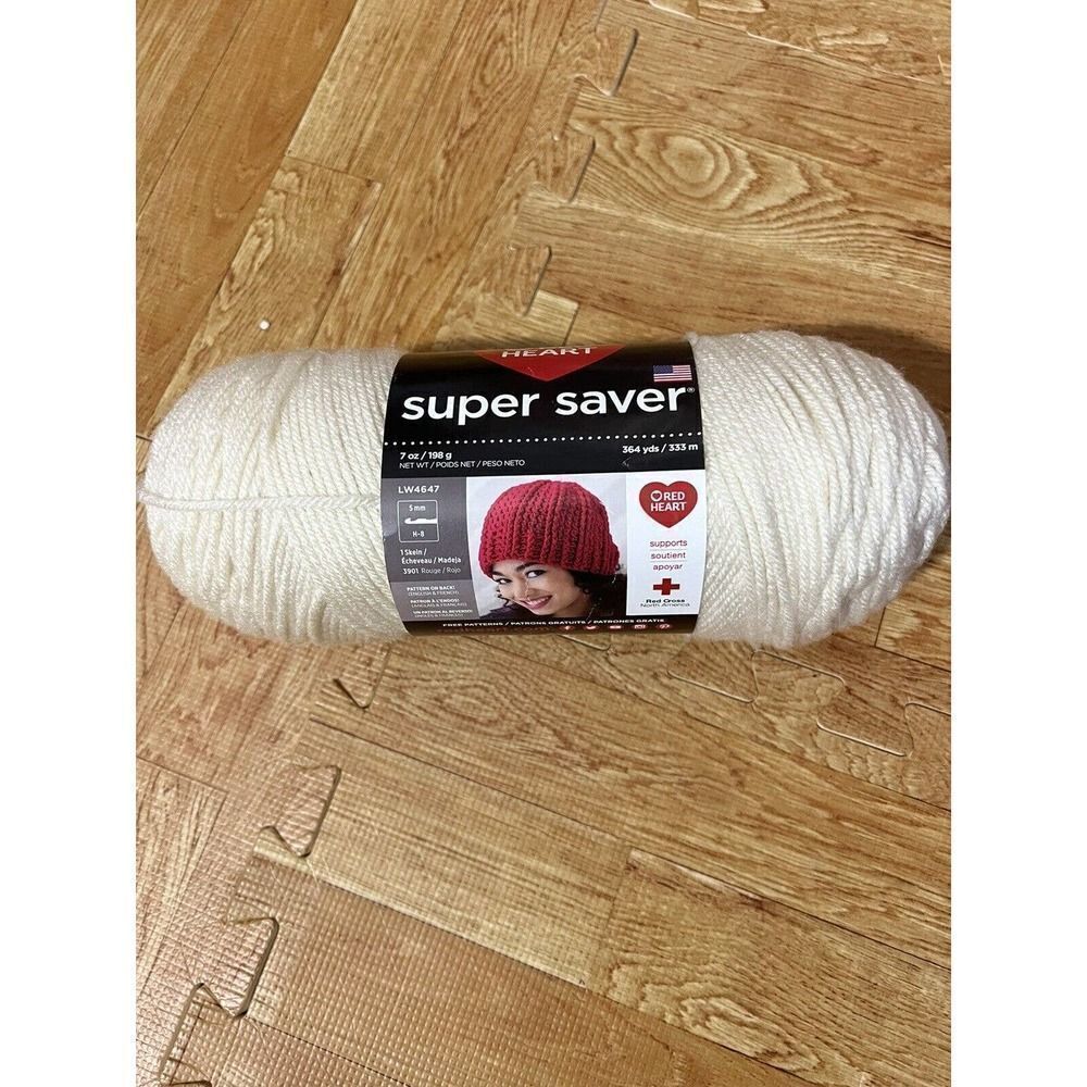Red Heart Super Saver Worsted Yarn New